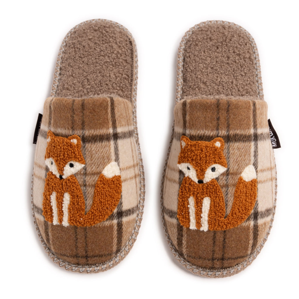MUK LUKS Women's Punch Needle Fall Halloween Novelty Scuff Slipper
