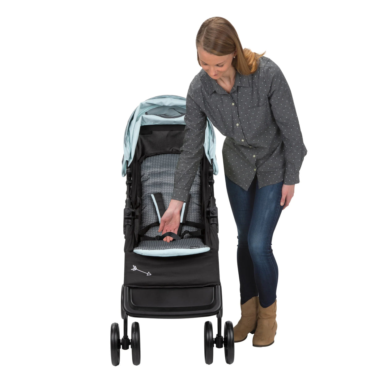 Cosco Kids Lift & Stroll DX Travel System, Gray Arrows - DX