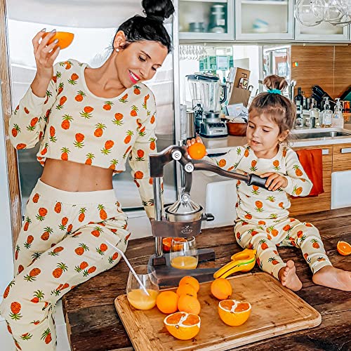 Zulay Kitchen Manual Citrus Juicer With 5-Inch Bowl