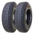 Zeemax Heavy Duty Highway Trailer Tires 8-14.5 14 Ply Load Range G Set 2