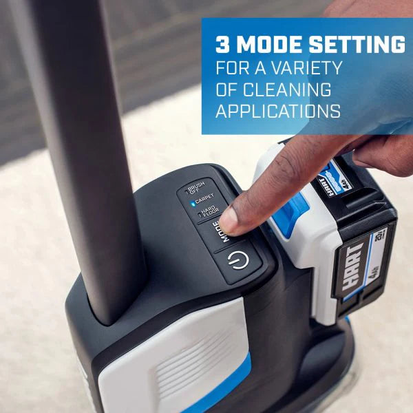 HART Cordless Stick Vacuum, 20-Volt High Capacity, Battery Not Included