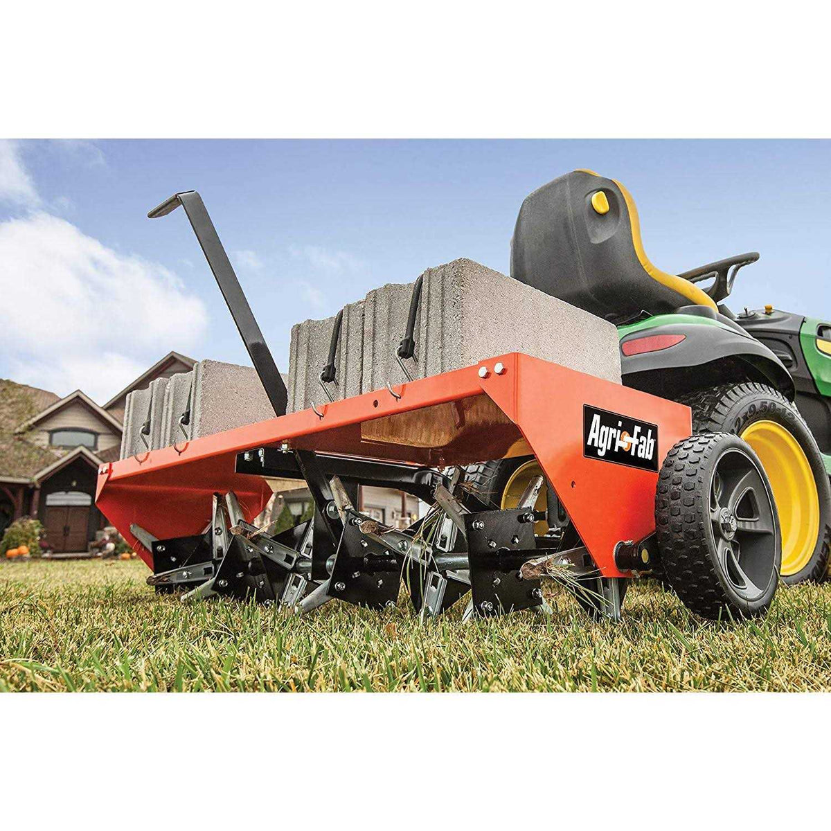 Agri-Fab 48-in Plug Lawn Aerator - 45-0299