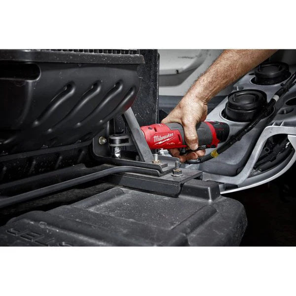 M12 FUEL 12V Lithium-Ion Brushless Cordless High Speed 3/8 in Ratchet Kit With 2 Batteries, Charger And Bag - 2567-22