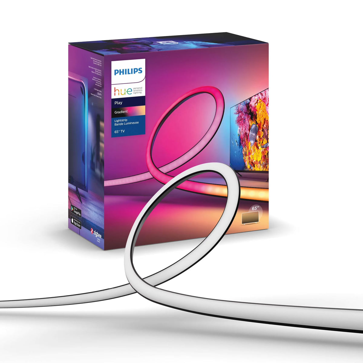 Philips Hue Play Gradient Lightstrip 65-Inch - 65-Inch