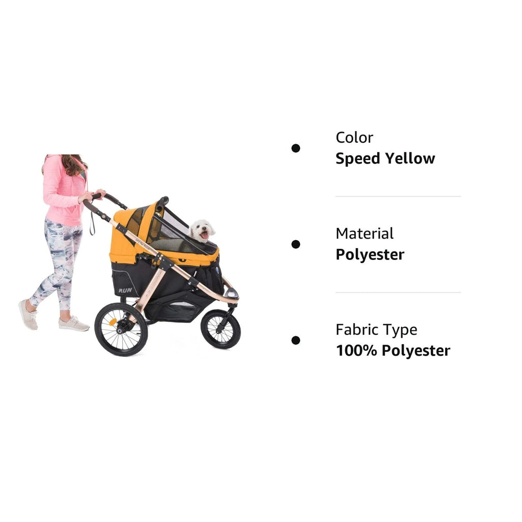 HPZ-PR America Pet Rover Run Jogging Pet Stroller, 50 lbs, Camo Green - B08R9KCWW1