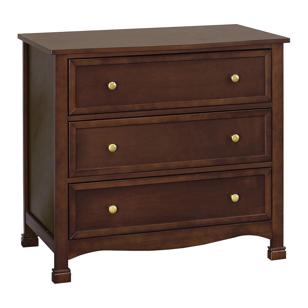 Kalani 3-Drawer Wooden Dresser - Espresso