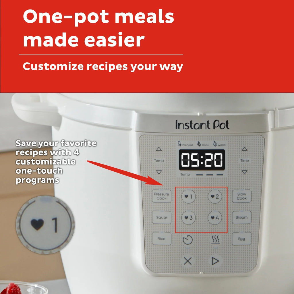 Instant Pot 6QT RIO Chef Series 7-in-1 Multi-Cooker, Black