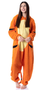 Disney Winnie The Pooh Adult Tigger Costume Plush Kigurumi Union Suit Pajama Outfit