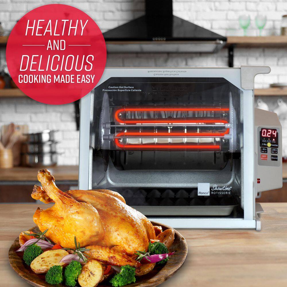 Ronco Showtime Platinum Countertop Rotisserie Oven With Digital Controls - ST5000PLAT