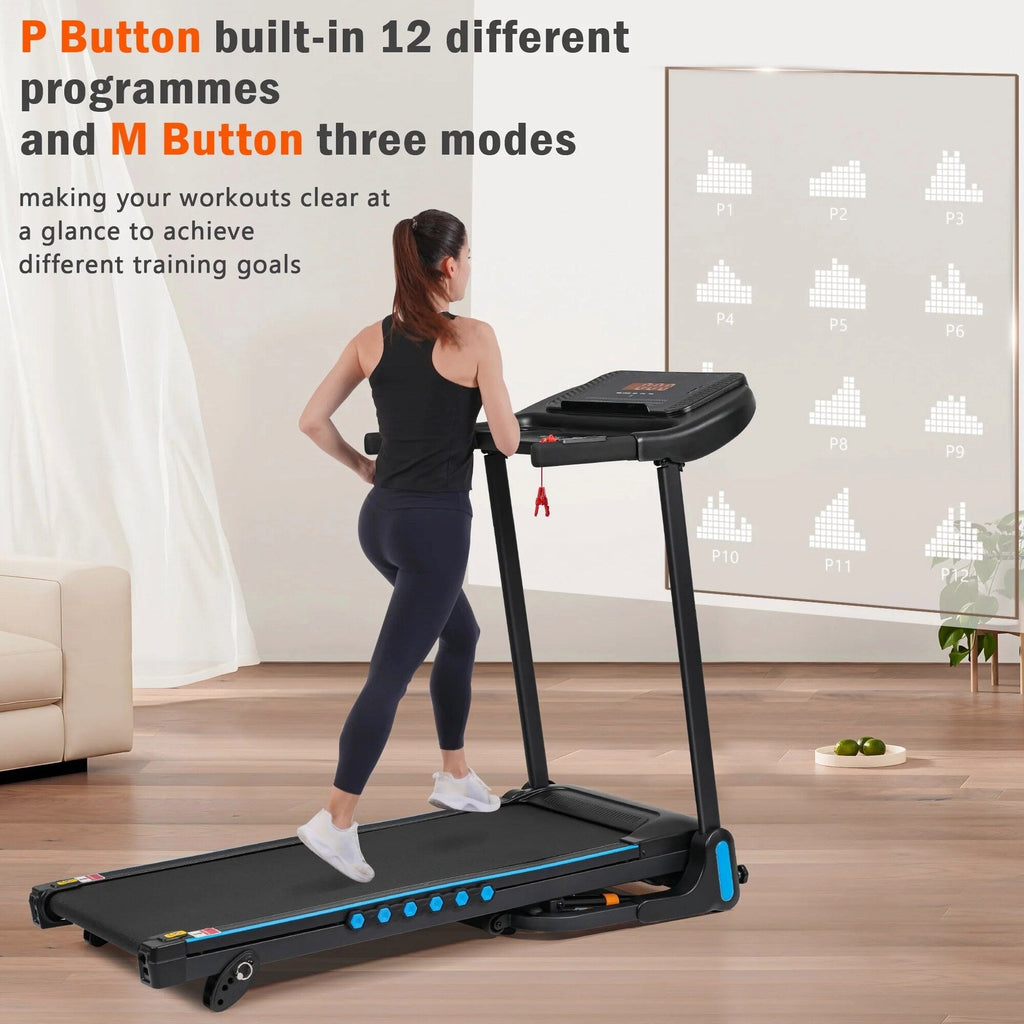 VLDTDRDI Folding Treadmill 500 LBS 3.5 HP 10 MPH With Incline