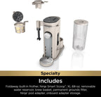 Ninja Pods & Grounds Single-Serve Coffee Maker, 56-oz. Reservoir, Stone - PB041ST