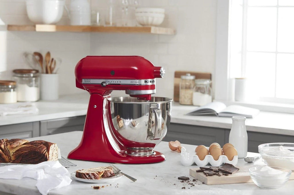 5-Quart Tilt-Head Stand Mixer With Stainless Steel Bowl, 10 Speeds