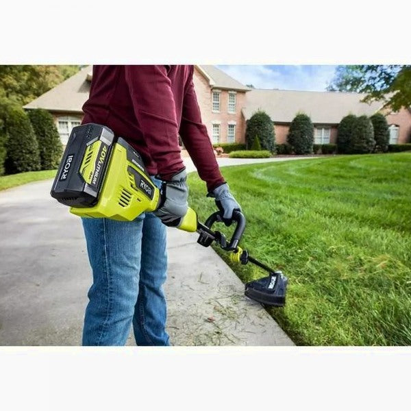 RYOBI 40V 20 in Self-Propelled Mower/Trimmer/Blower Kit, 2 Batteries, 2 Chargers - RY401120-Y/Ry40270/RY40407BTLVNM