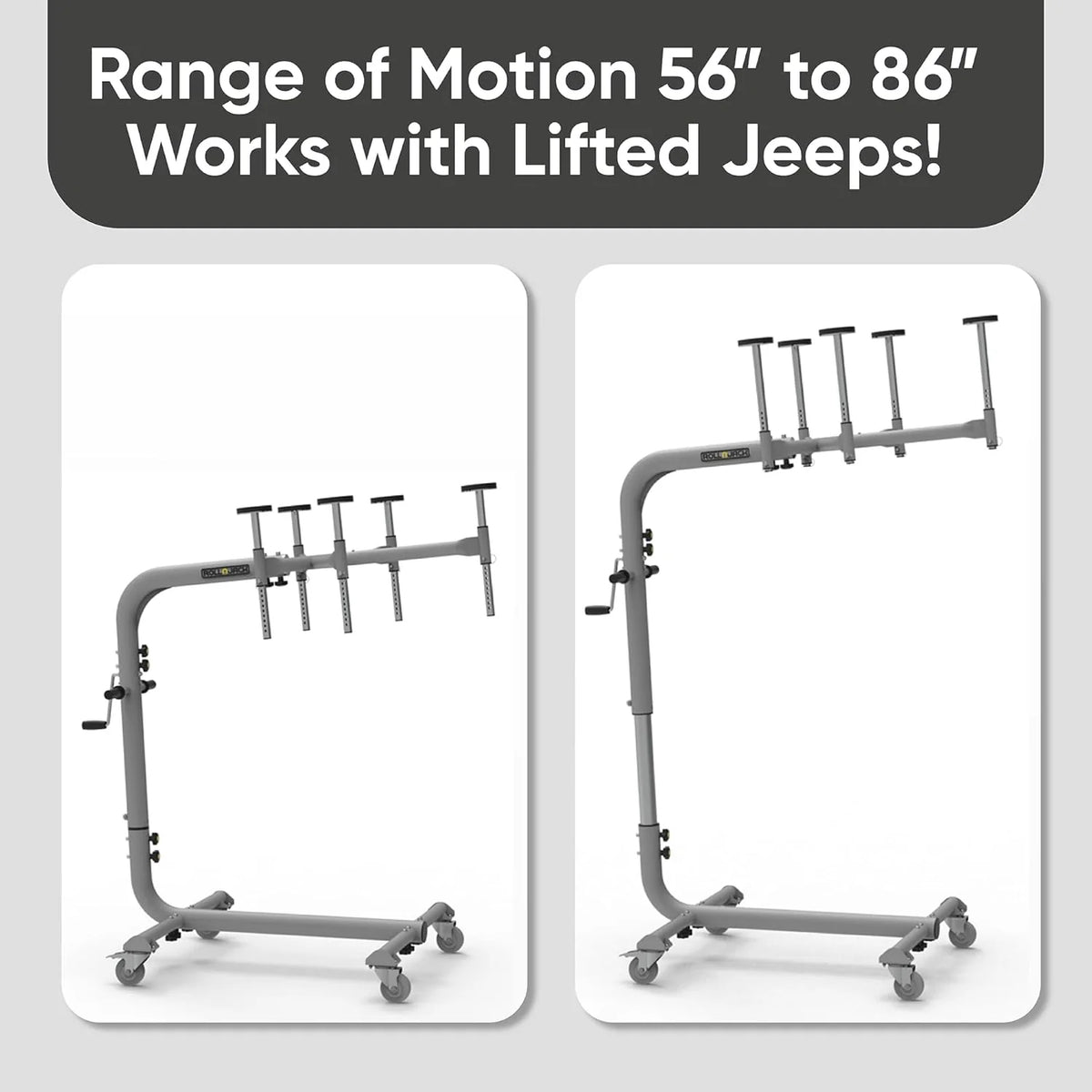 RollnJack Hardtop Remover Lift For Jeep Wrangler - One-Person System