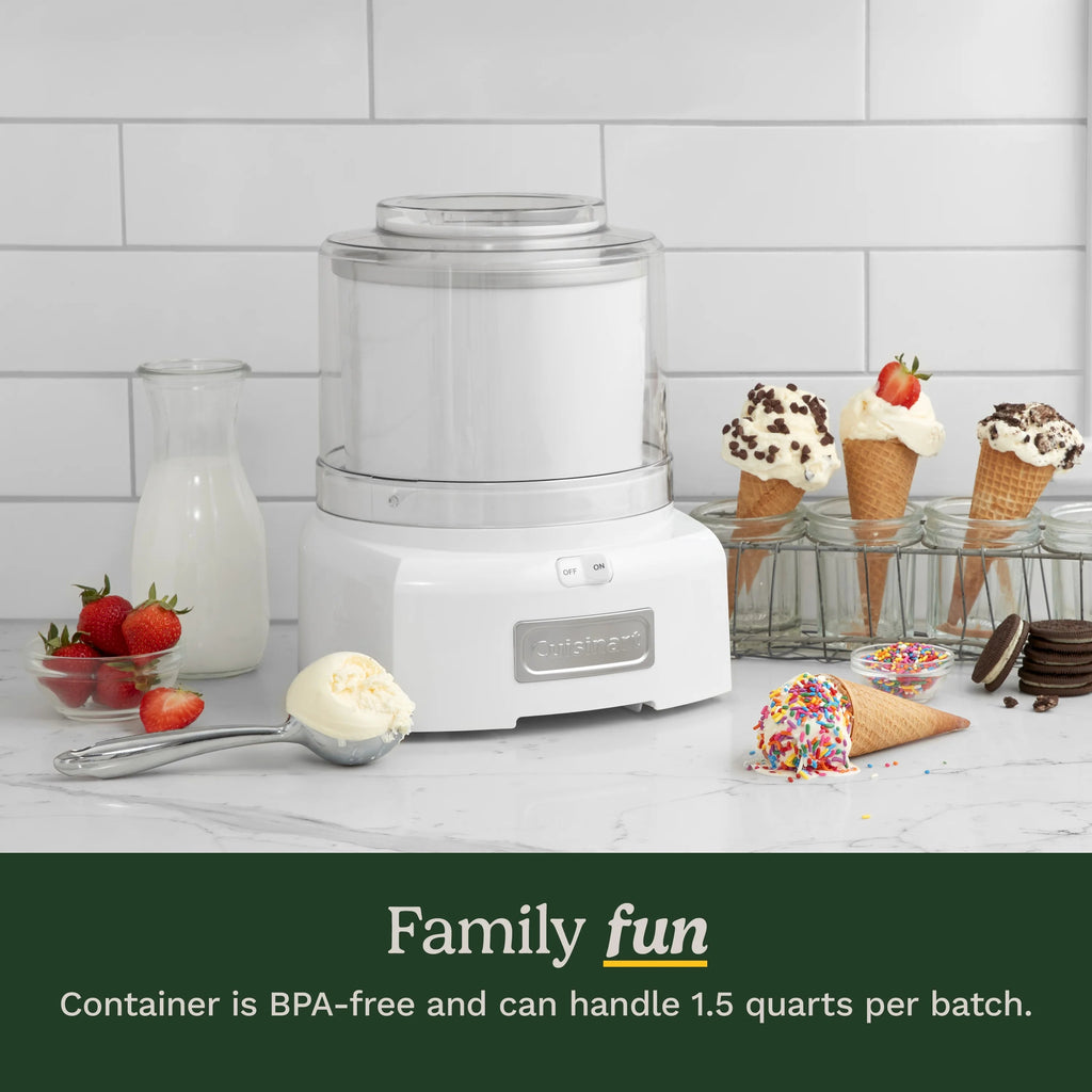 Cuisinart Frozen Yogurt, Ice Cream & Sorbet Maker