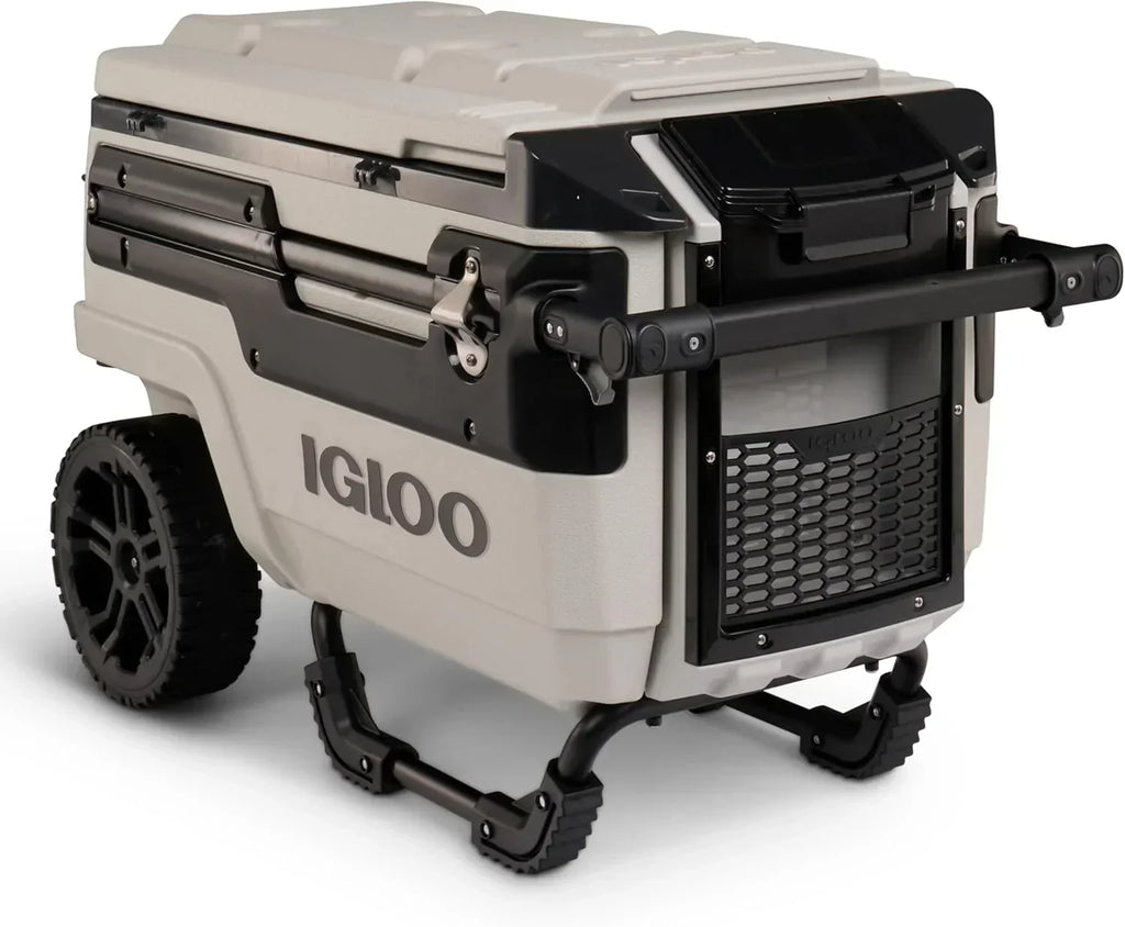 70Qt Wheeled Insulated Hard Shell Ice Chest - Trailmate
