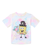 Hello Kitty Animal Print Girls Short Sleeve Graphic T-Shirt, Sizes 4-16