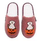 MUK LUKS Women's Punch Needle Fall Halloween Novelty Scuff Slipper