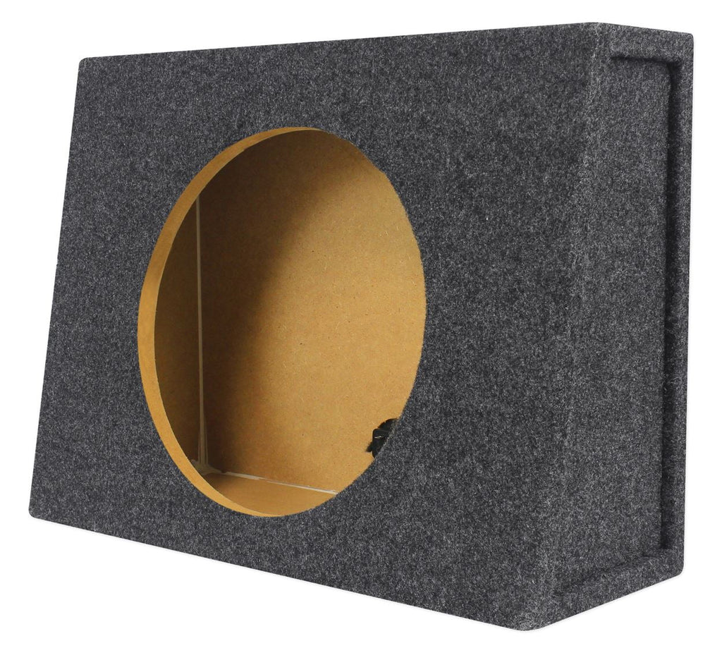 MTX 3512-04S 12in 600W Shallow Subwoofer With Sealed Enclosure, Amplifier And Wires - 3512-04S