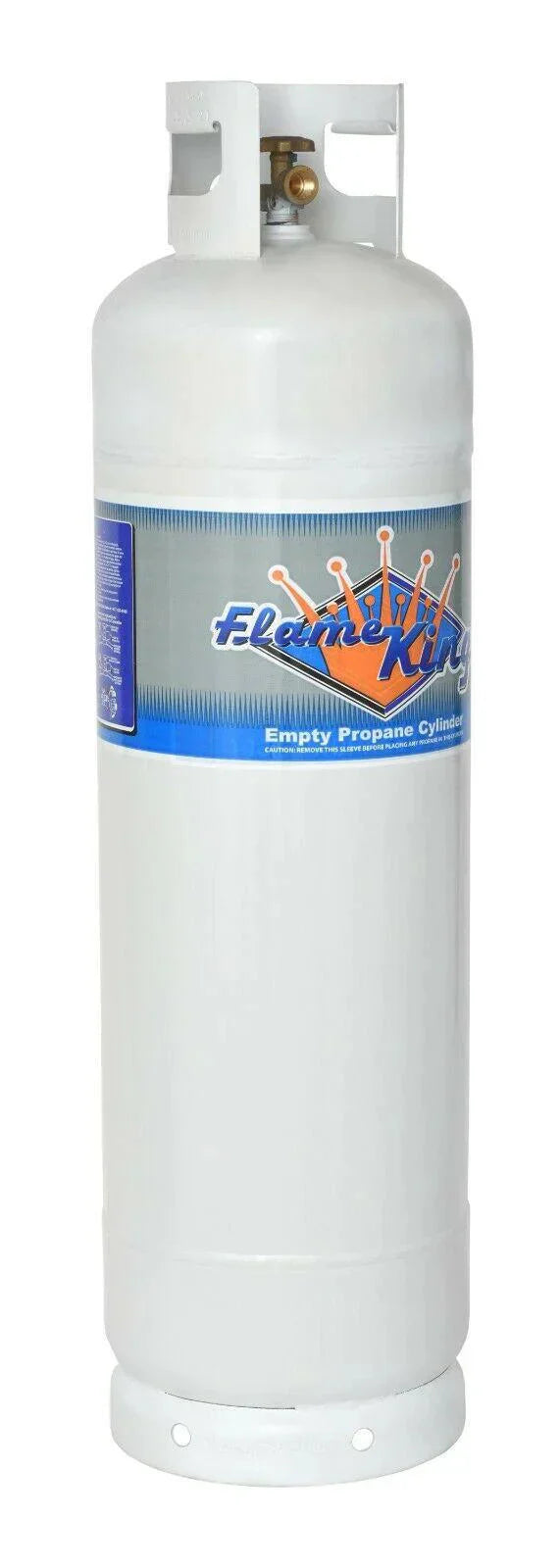 Flame King 60 lb Steel Propane LPG Refillable Cylinder With POL Valve - YSN60LB