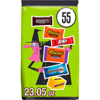 Hershey Assorted Chocolate, Halloween Candy Variety Bag, 23.05 oz (55 Pieces)