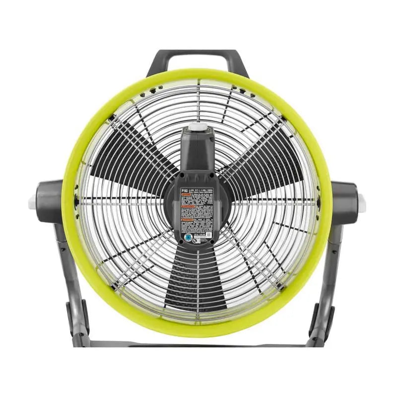 RYOBI ONE+ 18V Hybrid 18 in Air Cannon Drum Fan - P3340