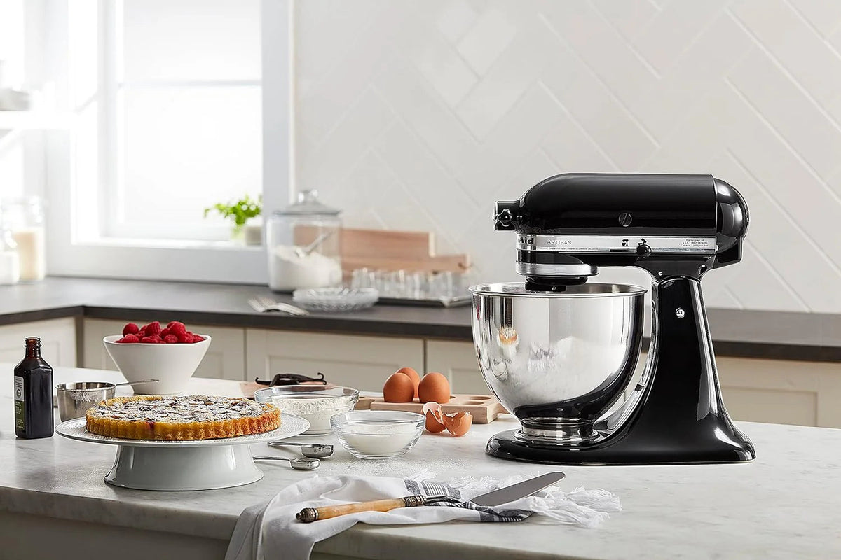 5-Quart Tilt-Head Stand Mixer With Stainless Steel Bowl, 10 Speeds