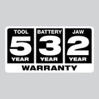 Milwaukee M18 FORCE LOGIC Press Tool With ONE-KEY - 1/2 in - 2 in CTS Jaws