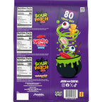 SOUR PATCH KIDS & SWEDISH FISH Mini Soft & Chewy Gummy Halloween Candy Variety Pack, 80 count
