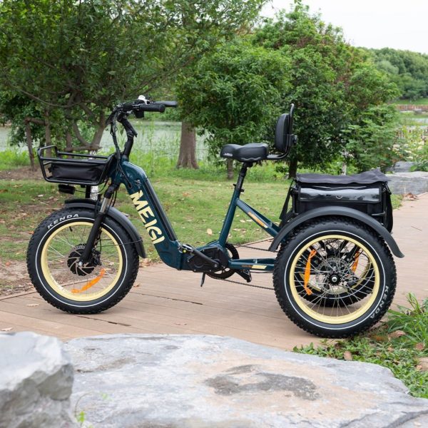 DWMEIGI Silverado 20 48V/14AH 750W Foldable Fat Tire Electric Trike, 330LBS - MG2301 96817362
