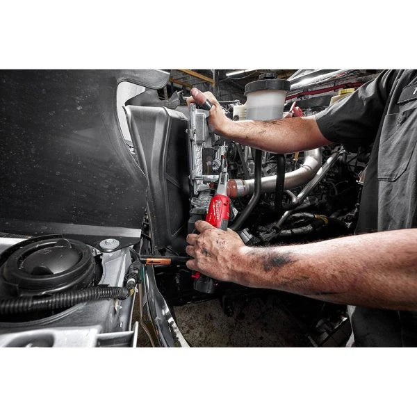 M12 FUEL 12V Lithium-Ion Brushless Cordless High Speed 3/8 in Ratchet Kit With 2 Batteries, Charger And Bag - 2567-22