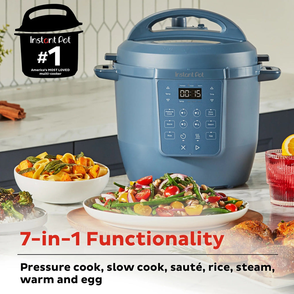 Instant Pot 6QT RIO Chef Series 7-in-1 Multi-Cooker, Black