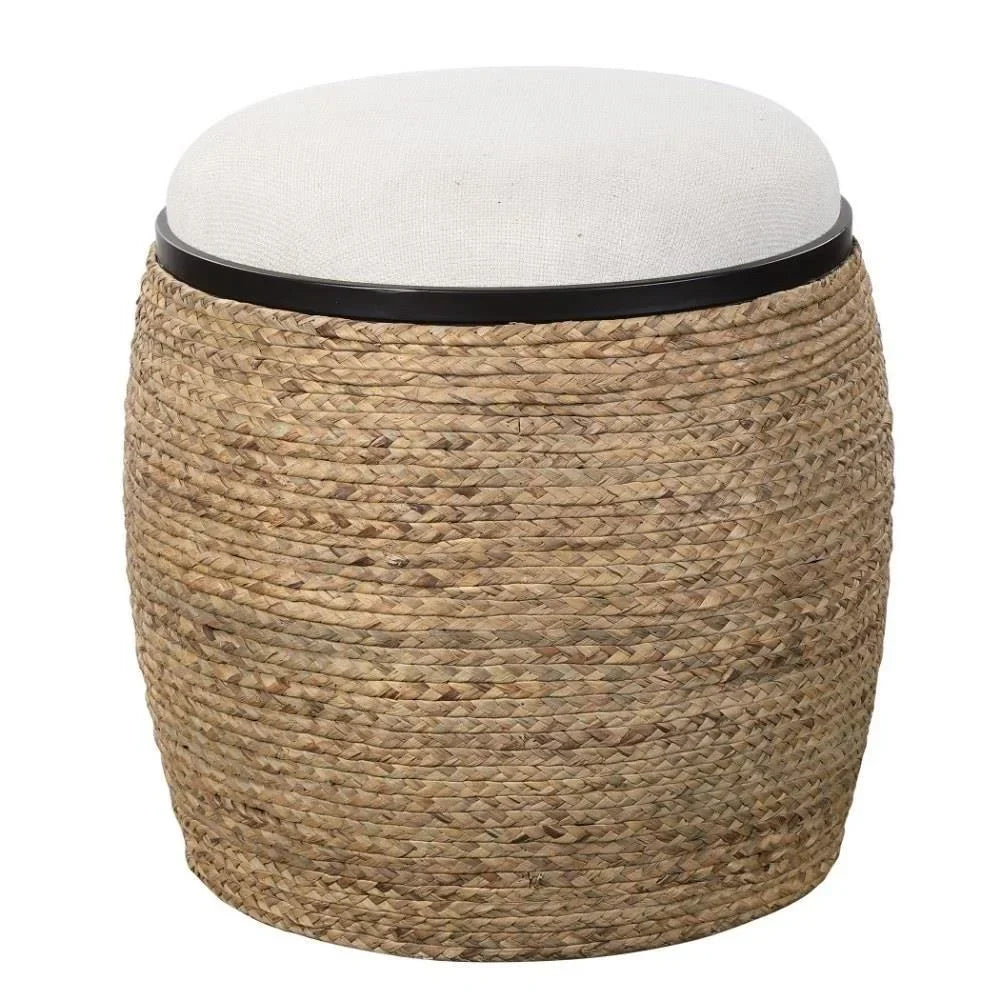 Bailey Street Home 19 inch Accent Stool - 208-Bel-4261658