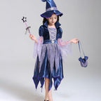 Girls Witch Tutu Dress Fairy Tale Wicked Witch outfit Halloween Kids 6-7 Years Kids Girls Dress