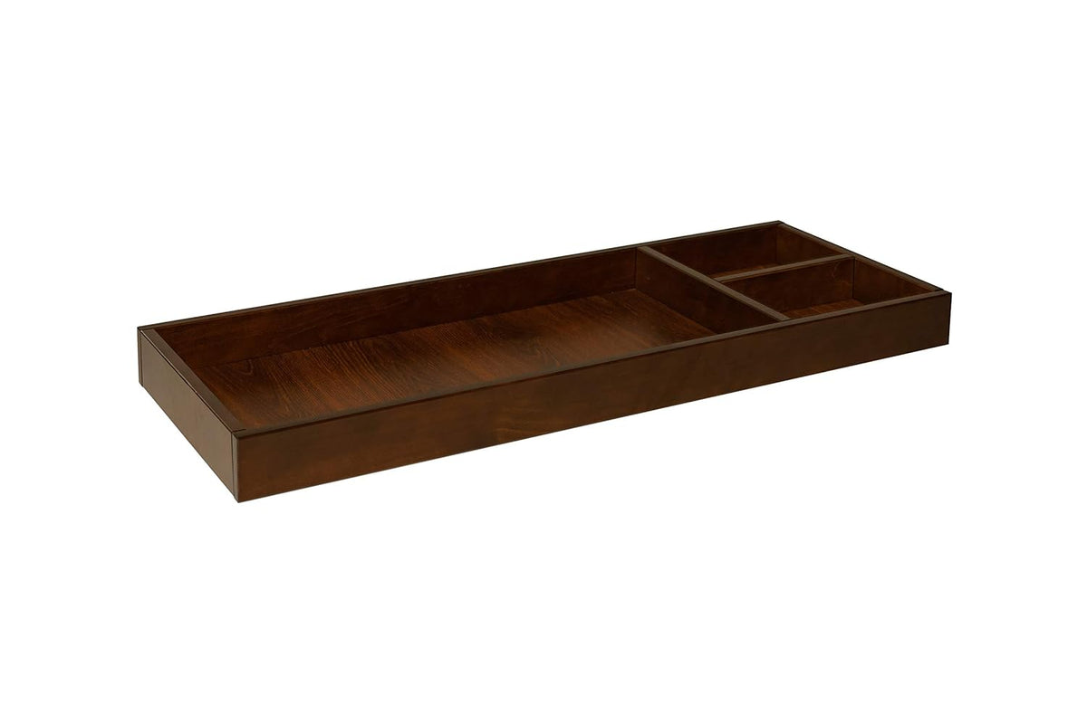Universal Wide Removable Wooden Changing Tray - Espresso