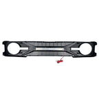 AMERICAN MODIFIED Tomahawk Grille With Lights for 2021-2024 Ford Bronco Without Front Camera - Matte Black