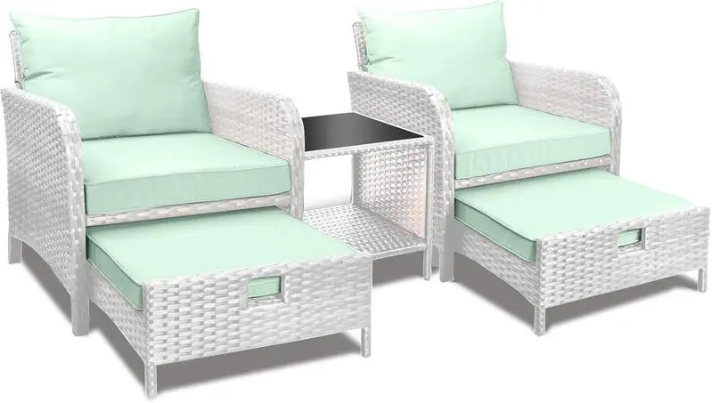Leveleve 5-Piece Balcony Patio Conversation Set
