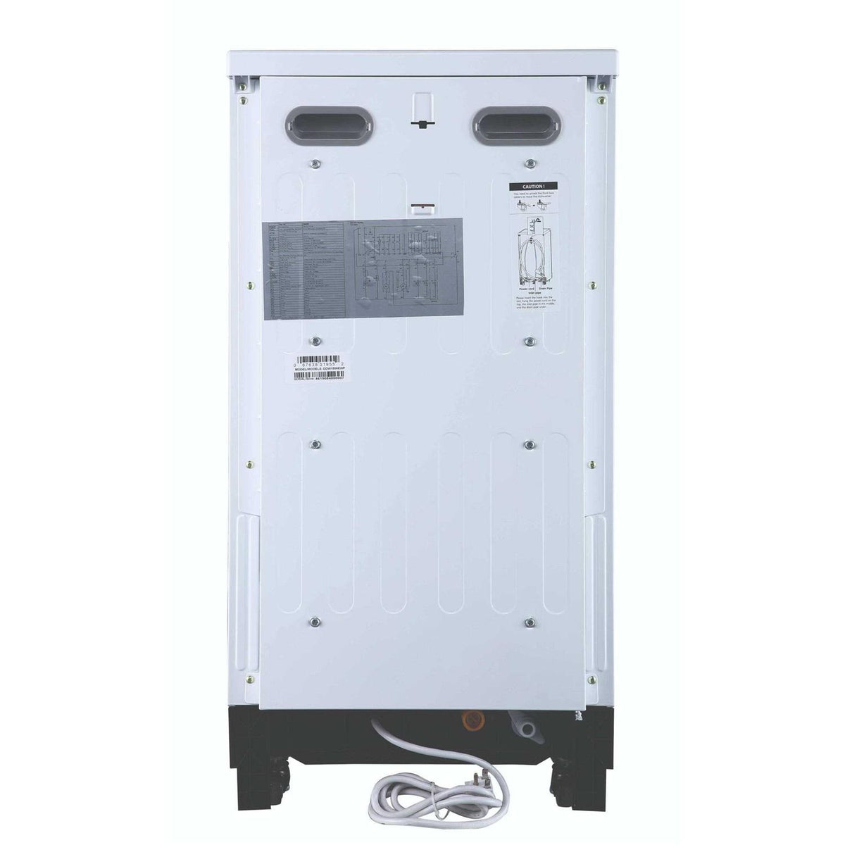 Danby 18 in Portable Dishwasher, 8 Place Settings - DDW1805EWP