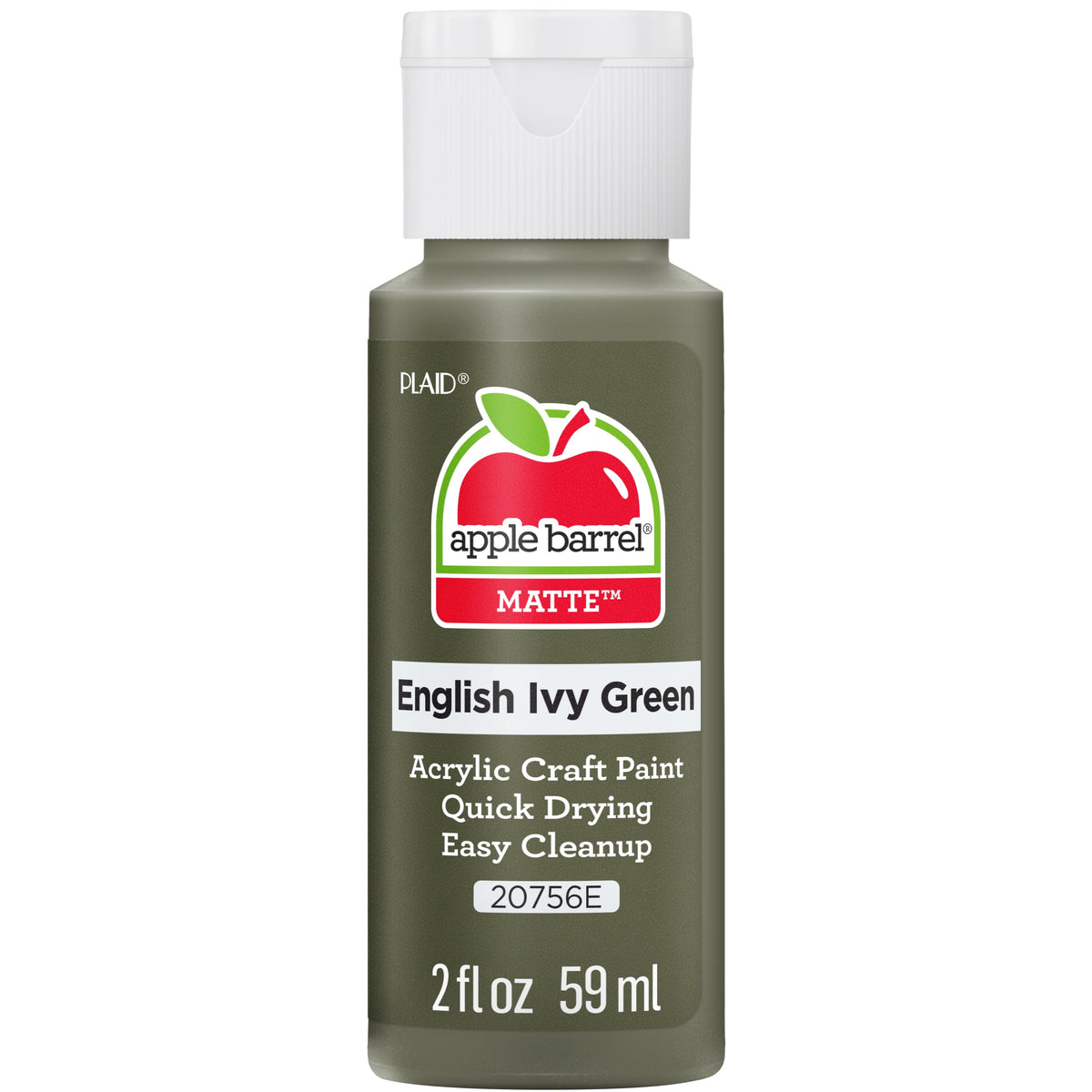 Apple Barrel Acrylic Craft Paint, Matte Finish, 2 fl oz