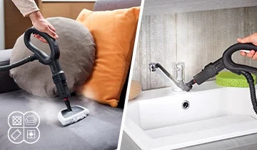 POLTI Continuous Fill Steam Cleaner With 10 Attachments - Vaporetto Smart 100