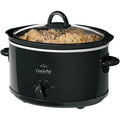 Crock-Pot Manual Slow Cooker 4 Quart - Black