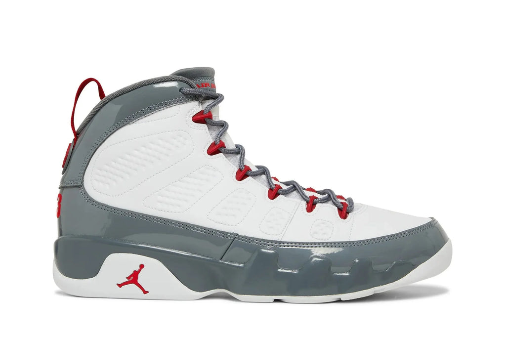 Jordan 9 Retro Fire Red White/Cool Grey/Fire Red - CT8019 162