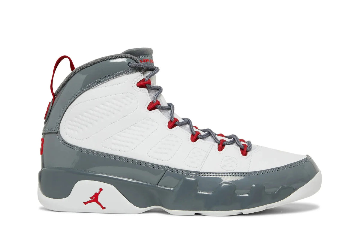 Jordan 9 Retro Fire Red White/Cool Grey/Fire Red - CT8019 162