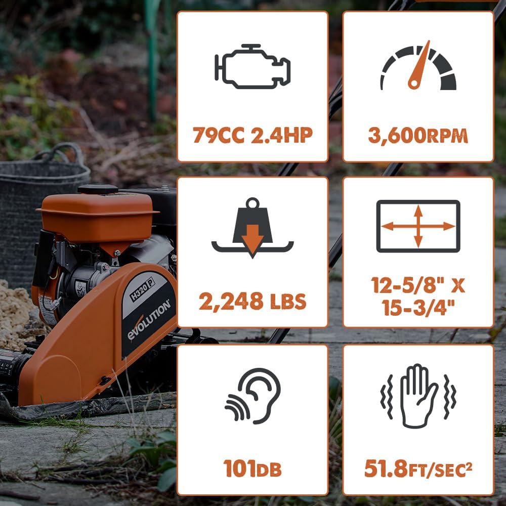 Electric Vibratory Plate Compactor For Soil, Sand, Gravel And Pavement