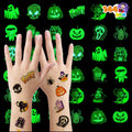 Joyfy 300+ Halloween Temporary Tattoos, Glow in The Dark Tattoos for Kids, Halloween Toys Bulk, Halloween Trick or Treat Toys, Halloween Party Favor