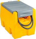 58-Gallon Portable Gas Tank With Integrated 12V Electric Fuel Pump - Red