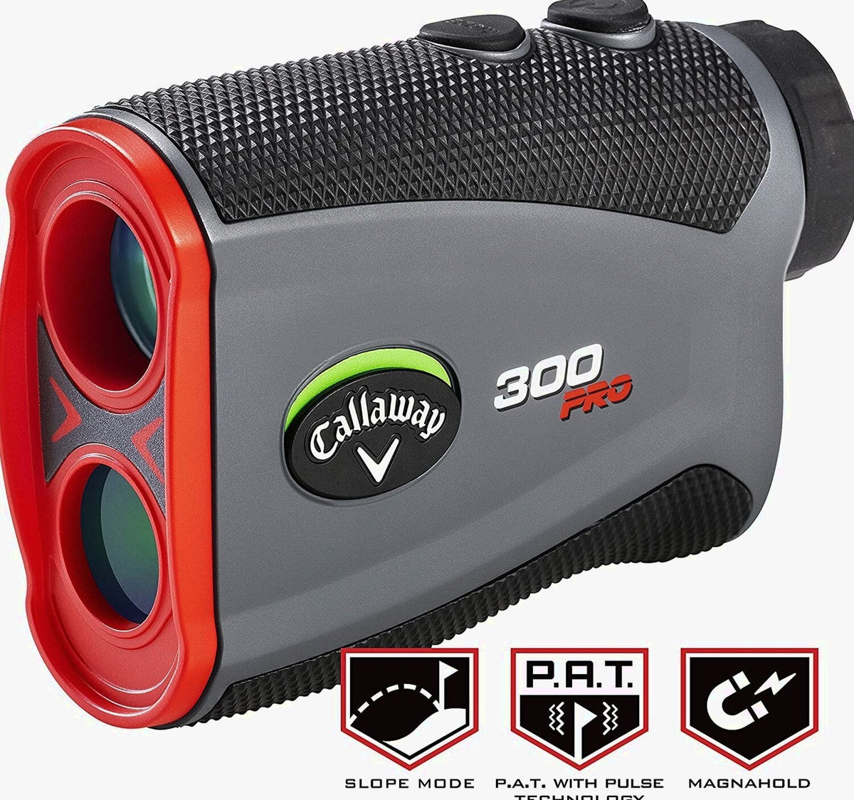 Callaway 300 Pro Slope Laser Golf Rangefinder 6x 5-1000 Yards - Enhanced 2021 Model