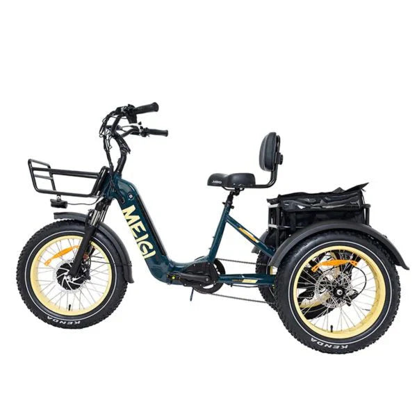 DWMEIGI Silverado 20 48V/14AH 750W Foldable Fat Tire Electric Trike, 330LBS - MG2301 96817362