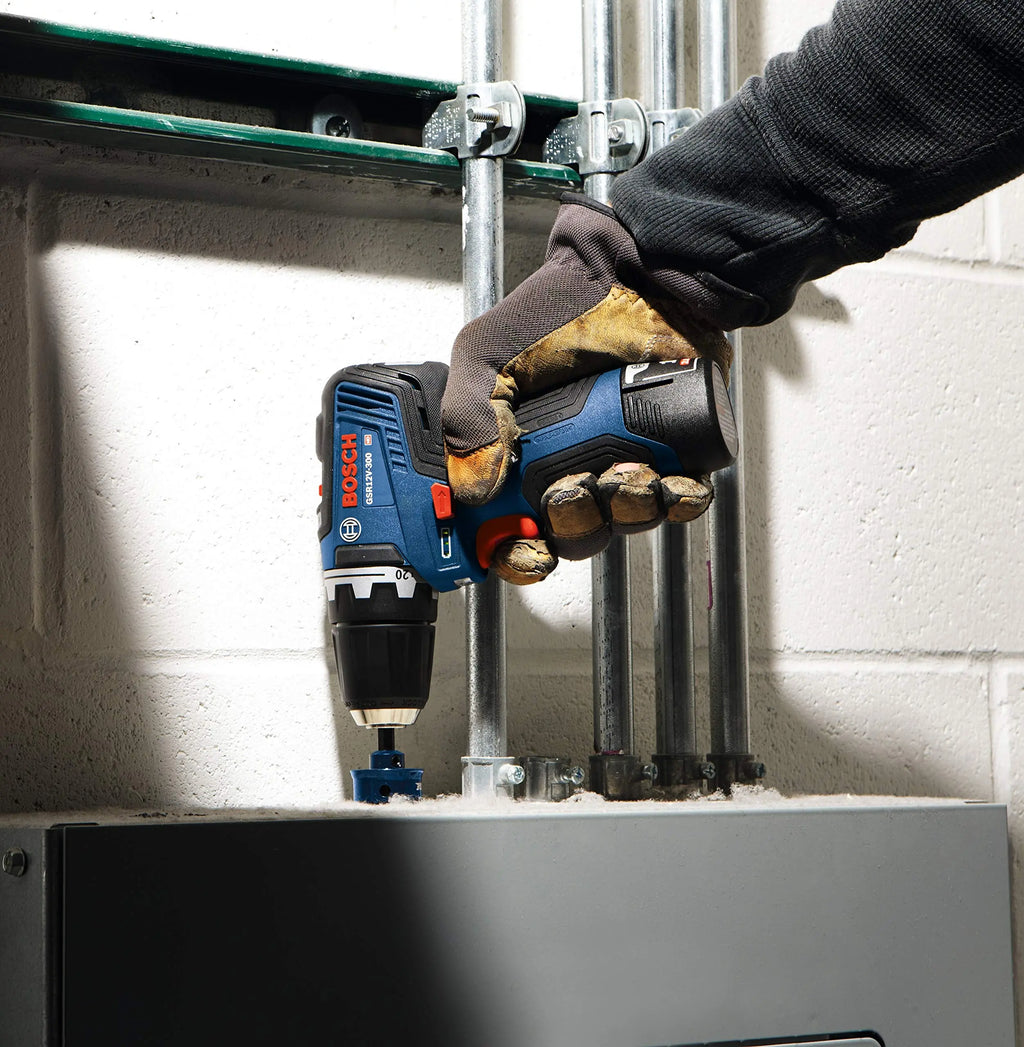 BOSCH 12V Max Cordless Drill/Driver And Impact Driver Combo Kit With 2 Batteries, Charger And Case - CLPK22-120
