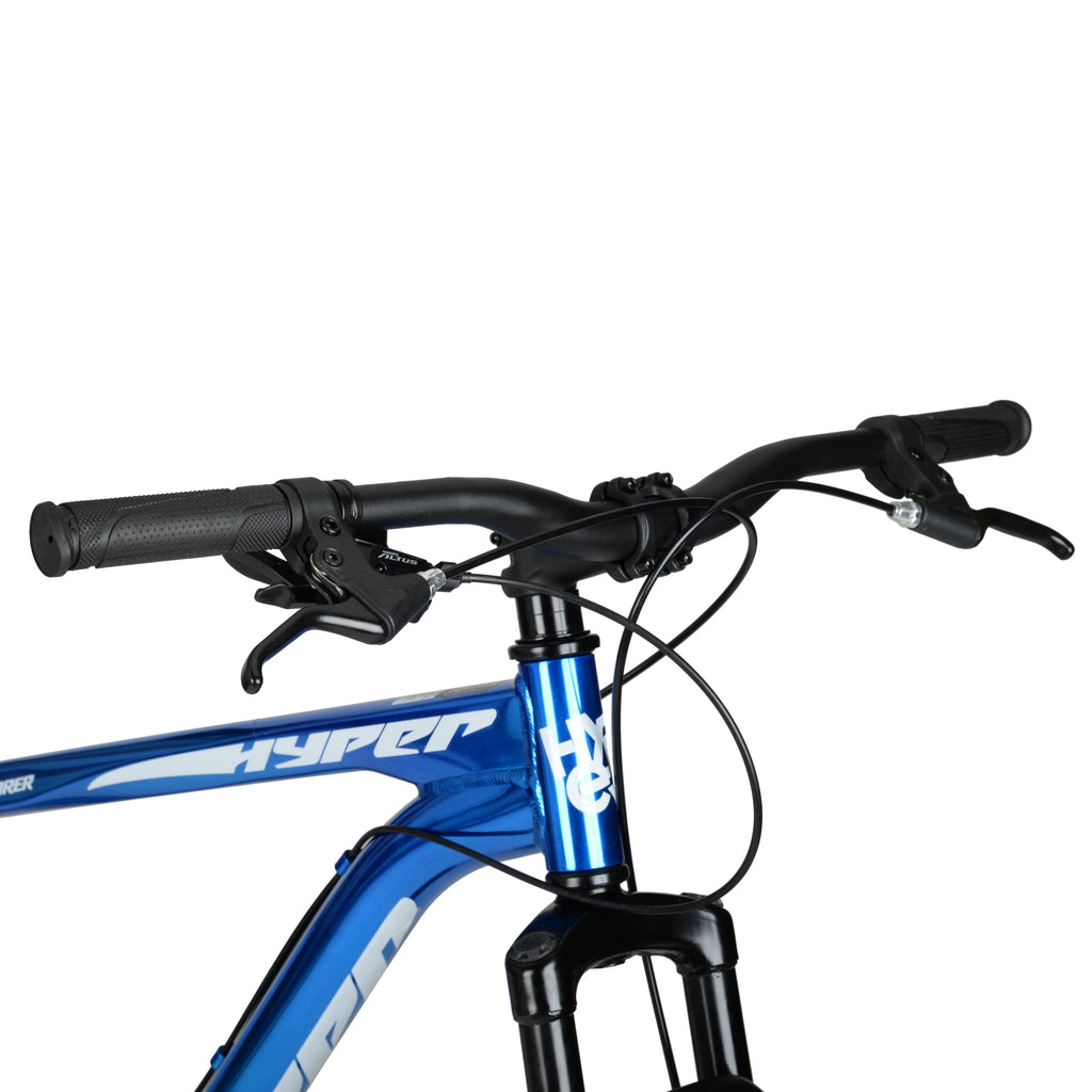 Hyper Bicycles Men's Mountain Bike, 29 inch, Hard Tail, Blue - Explorer